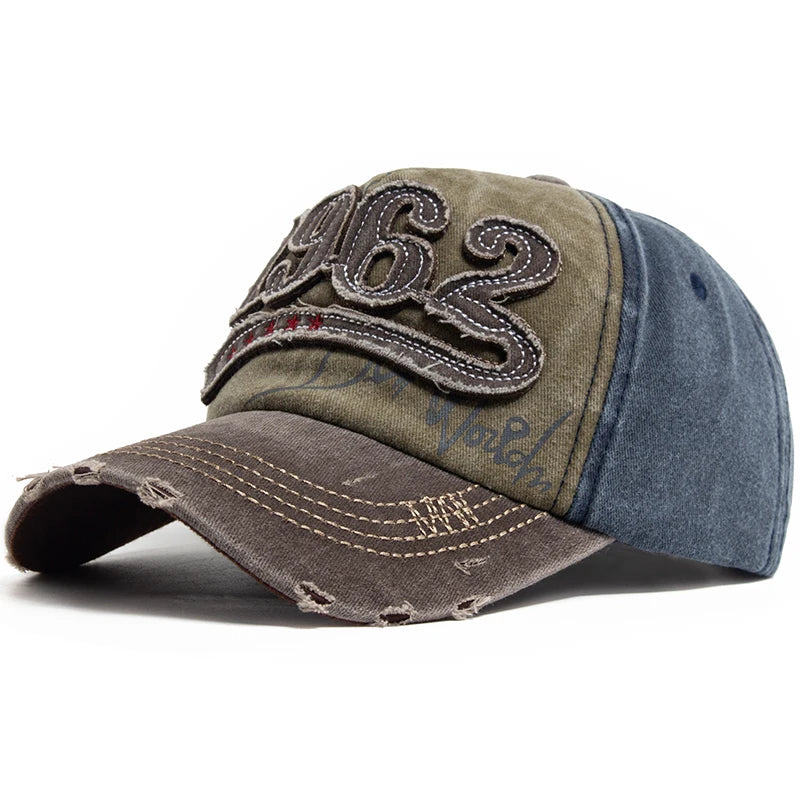 Fashion Vintage Washed Cotton Baseball Cap