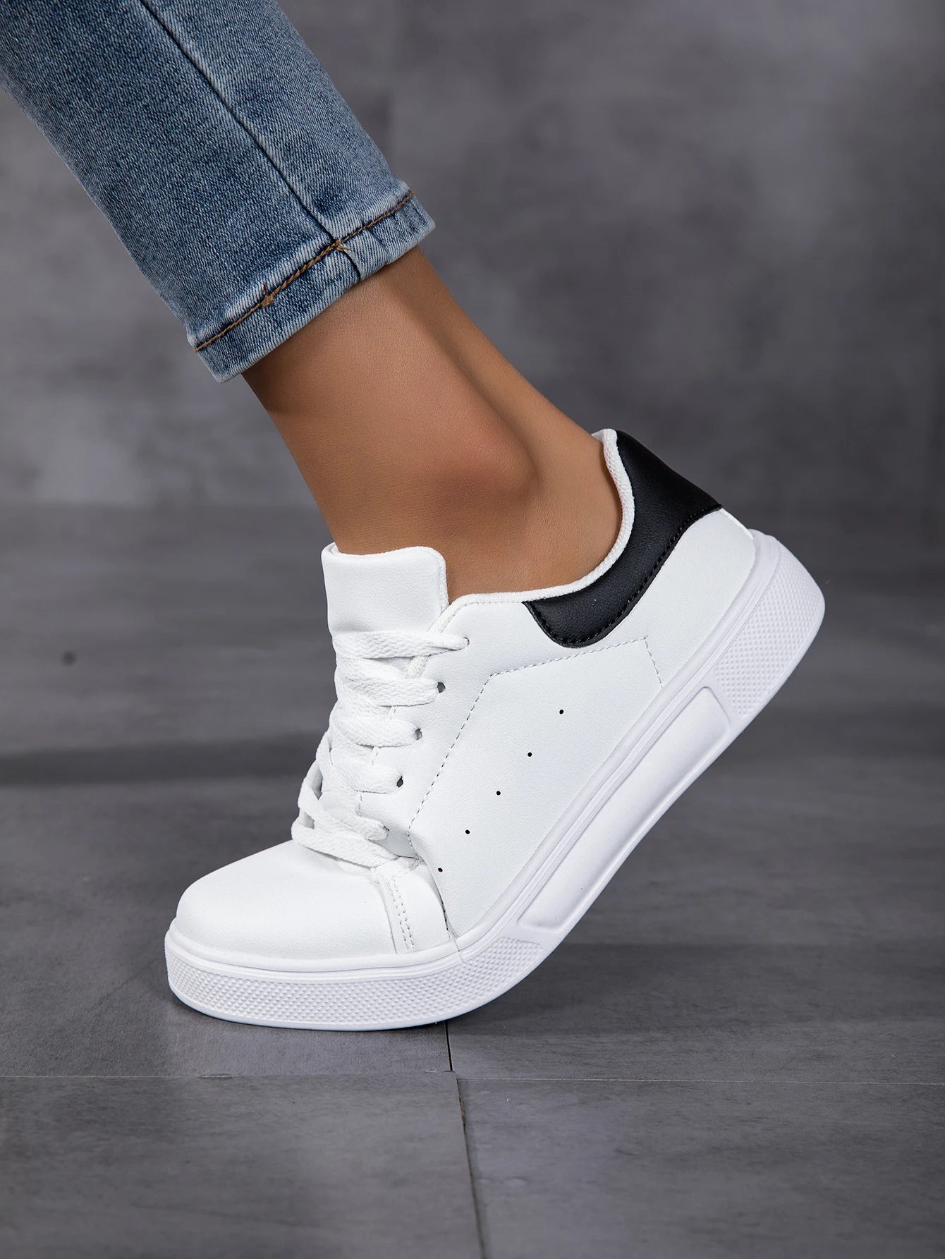 Unisex White Sneakers Men Waterproof Sports Shoes