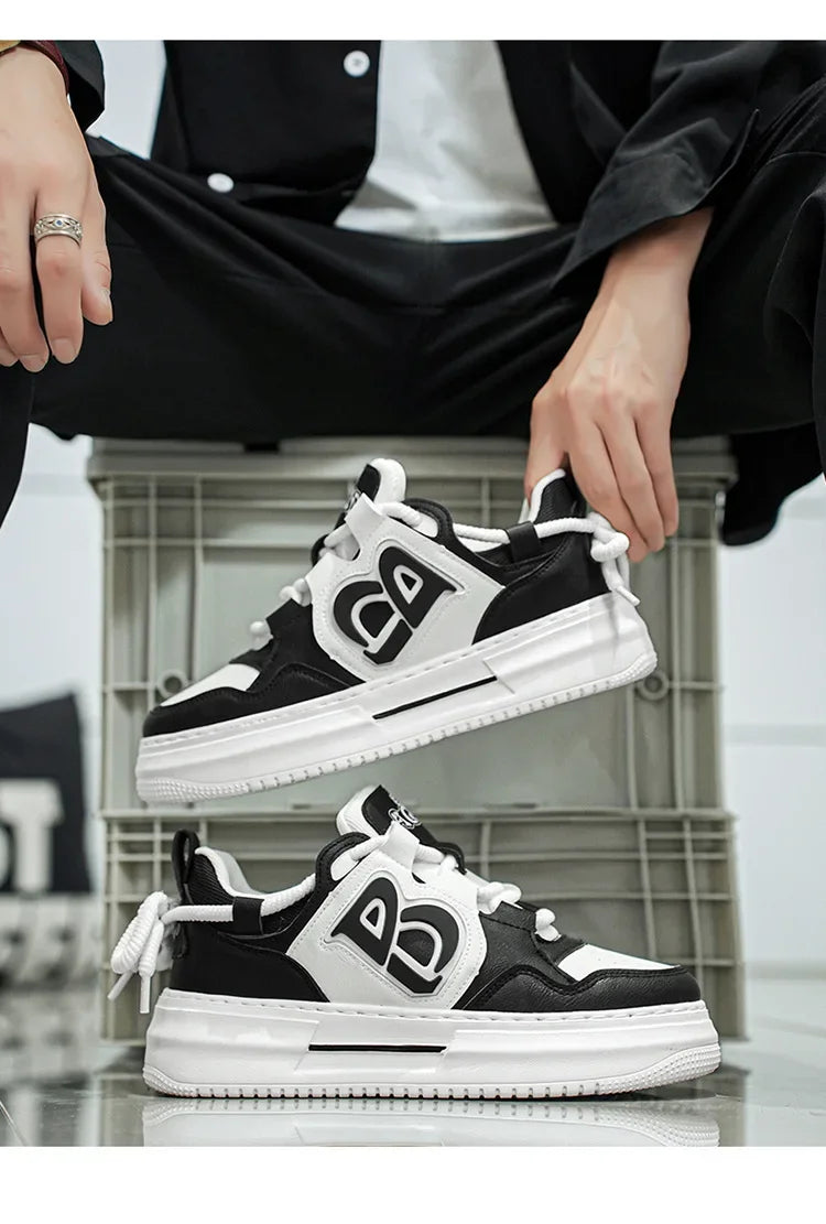 Casual Board Shoes Thick Bottom Trendy Footwear