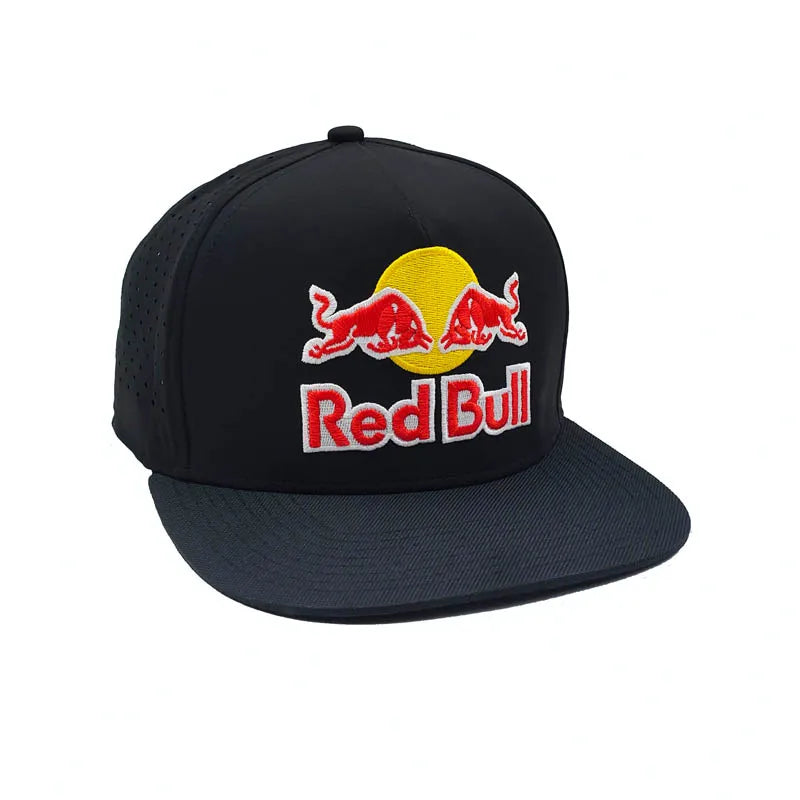 High Quality Red Bull Flat Brim Baseball Cap