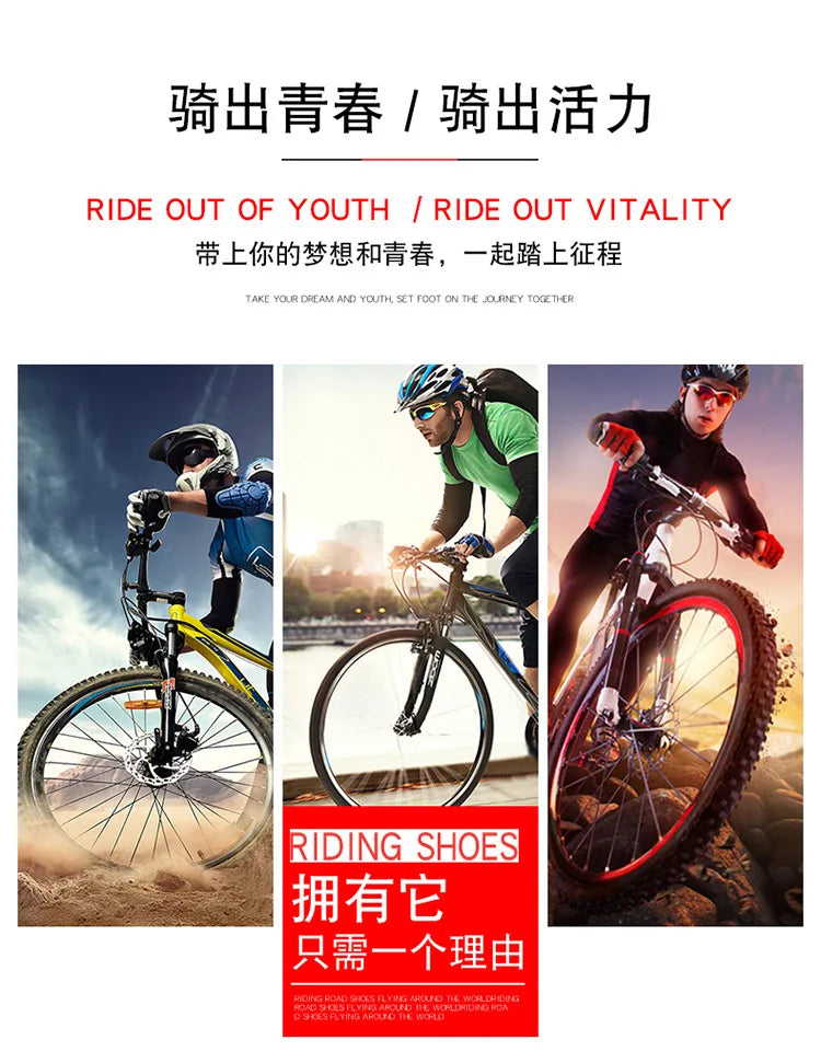 women's, Men's Cycling Breathable Mountain Bike Shoes