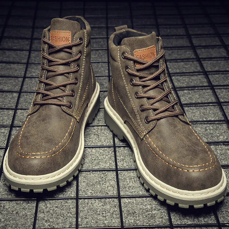 Men's DIY Flat Snow Shoes - Fashionable Winter Style