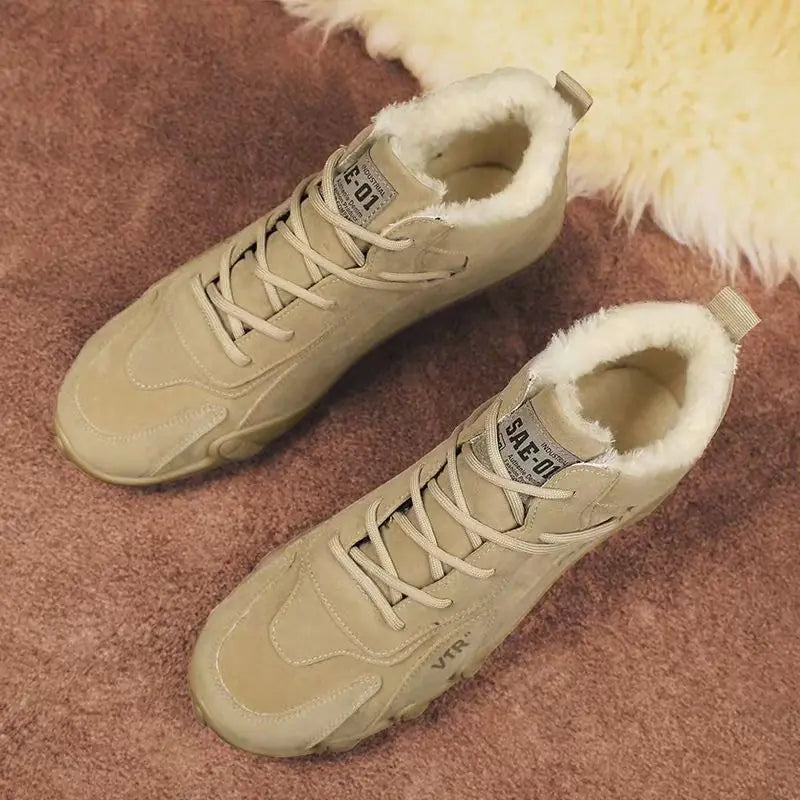 Men's Lightweight Winter Sports Casual Work Shoes