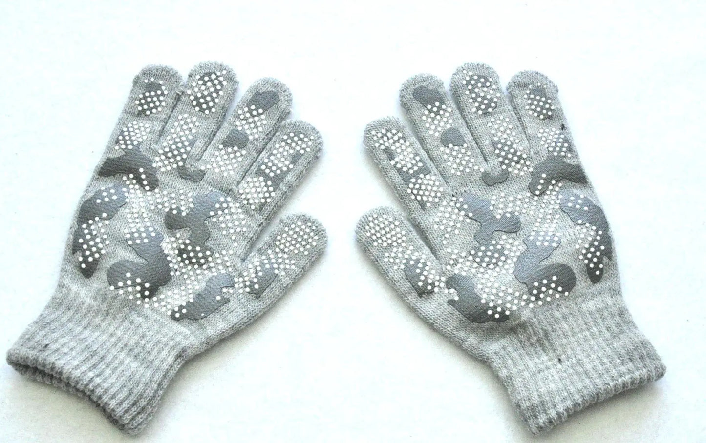 Children's Winter Knitted Gloves for Outdoor Sports