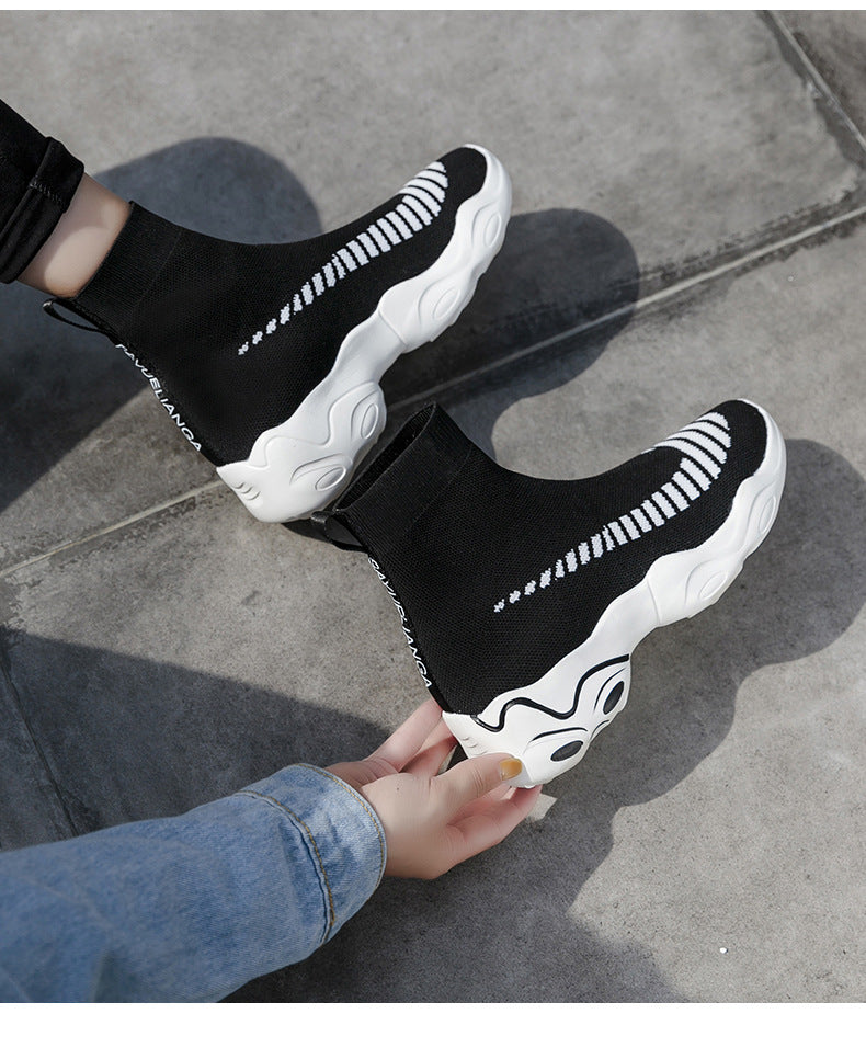 Korean Style Couple Casual Sports Shoes for Winter