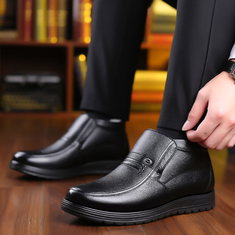 Winter High-Top Velvet Men's Shoes