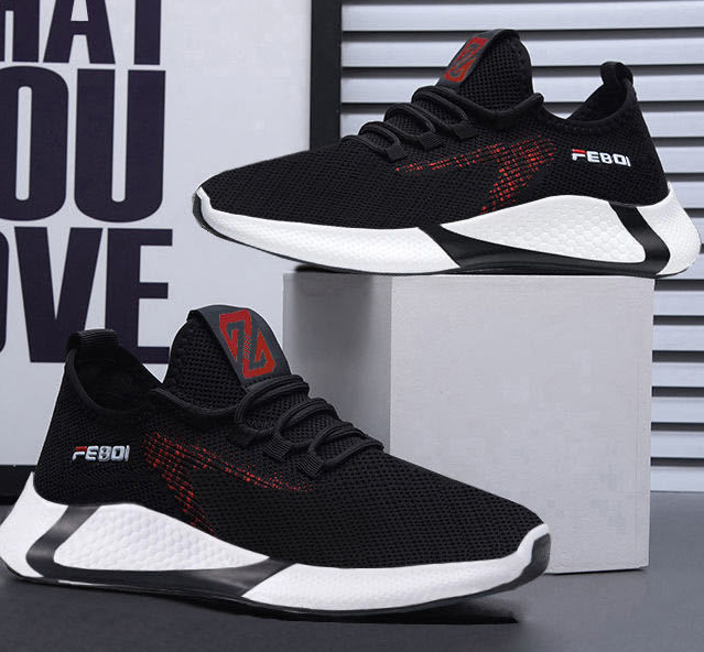 Men's Casual Sneakers - Winter Fleece Athletic Shoes