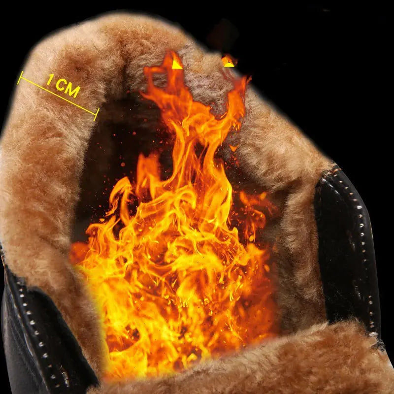 Winter Sports Waterproof Cotton Shoes for Teens