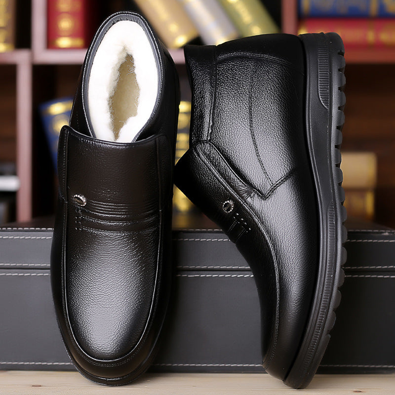 Winter High-Top Velvet Men's Shoes