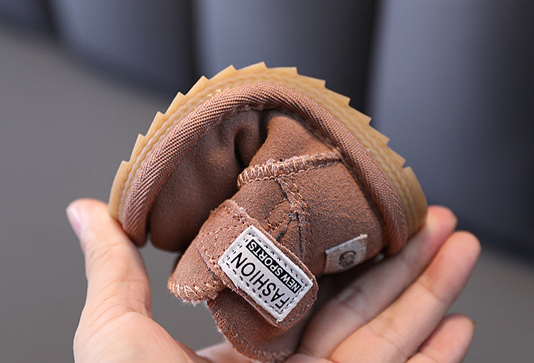 Winter Cashmere Snow Cotton Shoes for Babies
