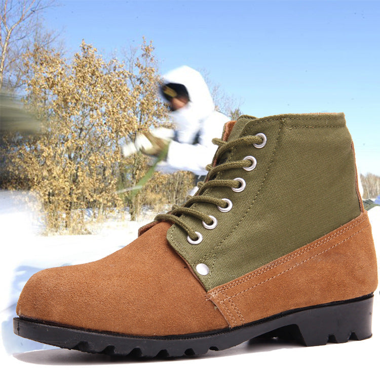 Vintage Winter Labor Insurance Big Toe Shoes