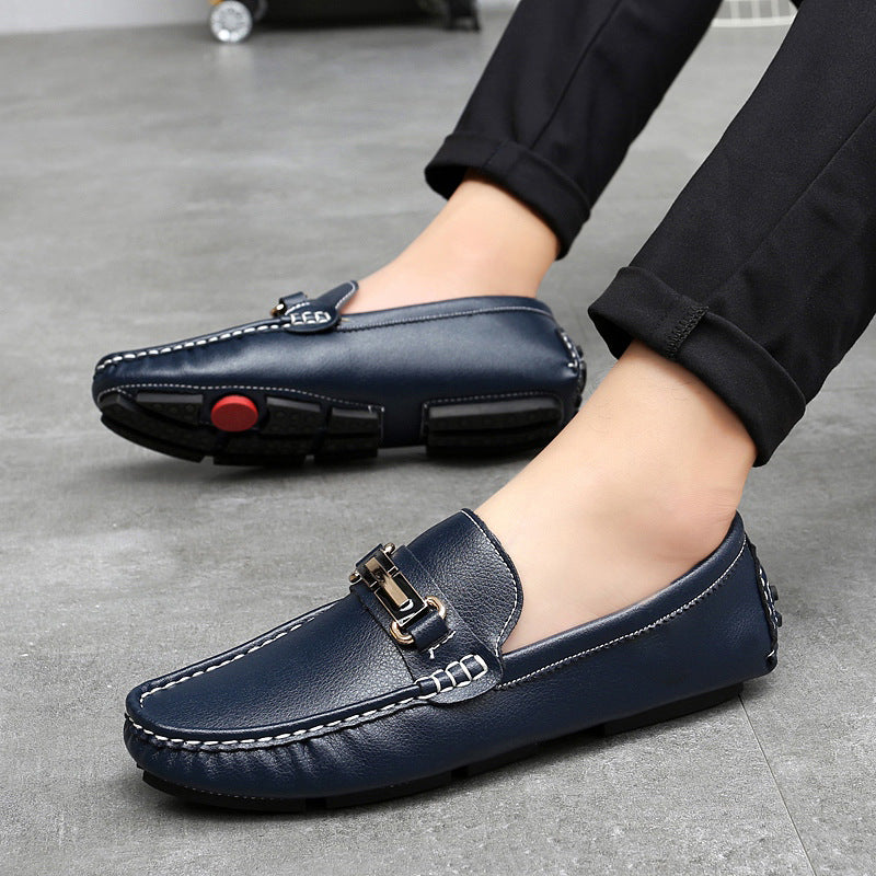 Lightweight Casual Leather Shoes for Men - Winter Warmth