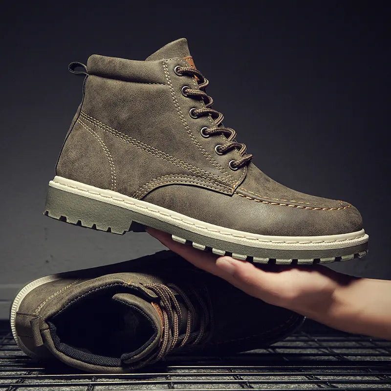 Men's DIY Flat Snow Shoes - Fashionable Winter Style
