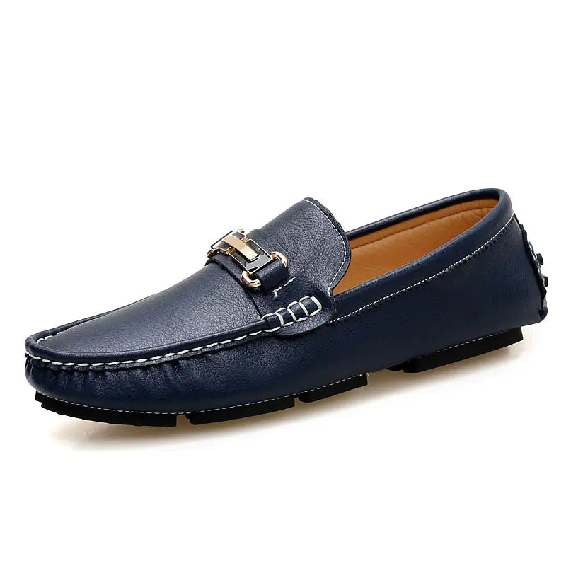 Lightweight Casual Leather Shoes for Men - Winter Warmth
