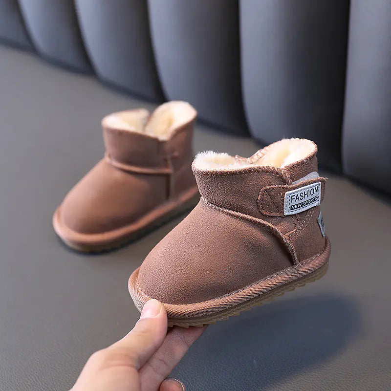 Winter Cashmere Snow Cotton Shoes for Babies