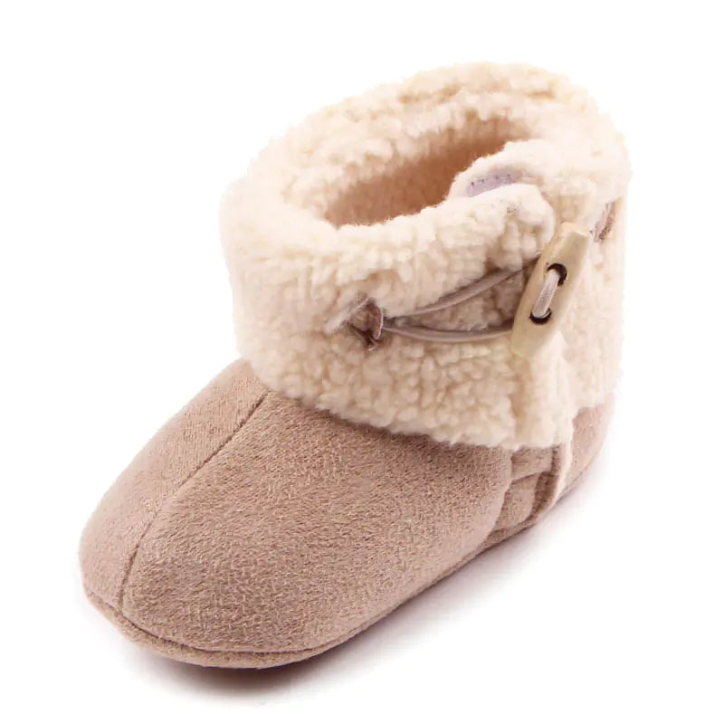 Winter Baby Walker Shoes with Buckle - Wholesale