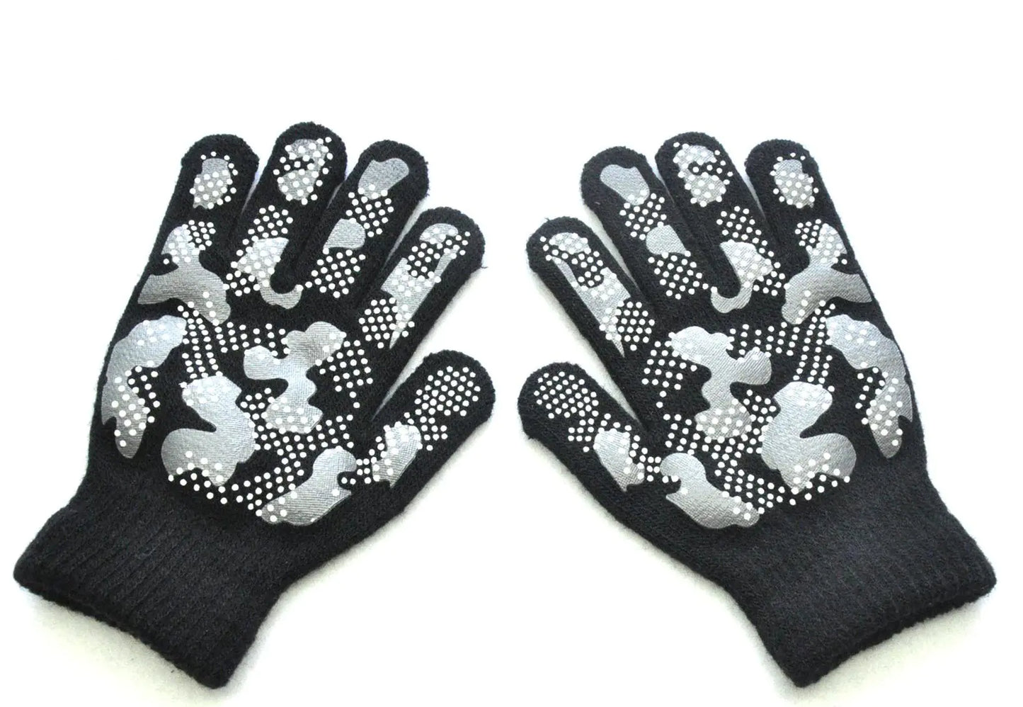Children's Winter Knitted Gloves for Outdoor Sports