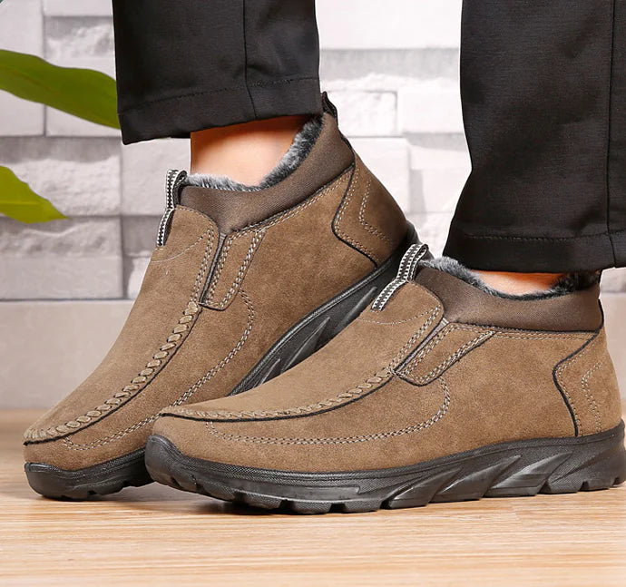 Winter Cotton Shoes with Velvet Lining