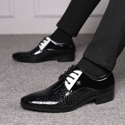 Men's Business Formal Leather Shoes - Winter Style