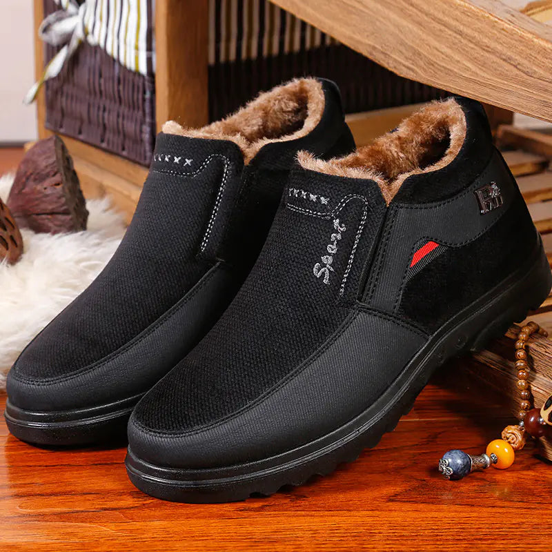 Beijing Style Winter Cotton Shoes for Men
