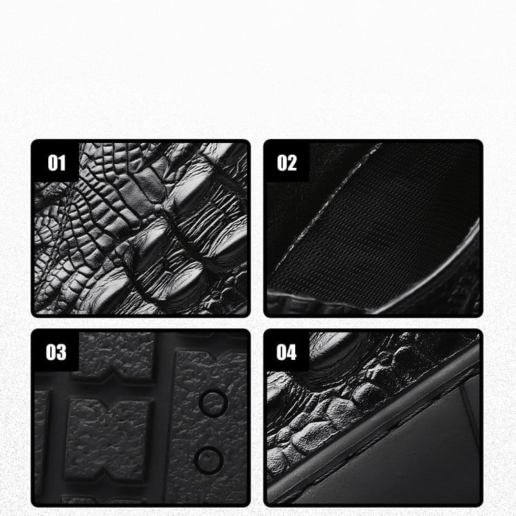 Men's Casual Leather Shoes for Fall and Winter
