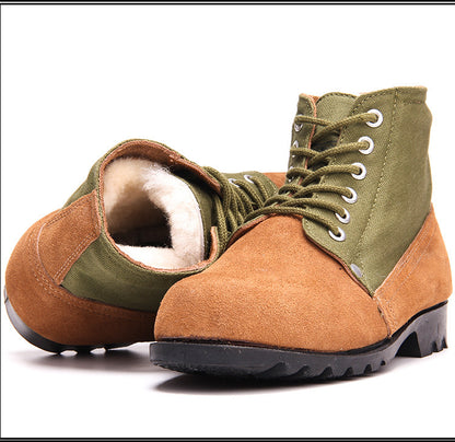 Vintage Winter Labor Insurance Big Toe Shoes