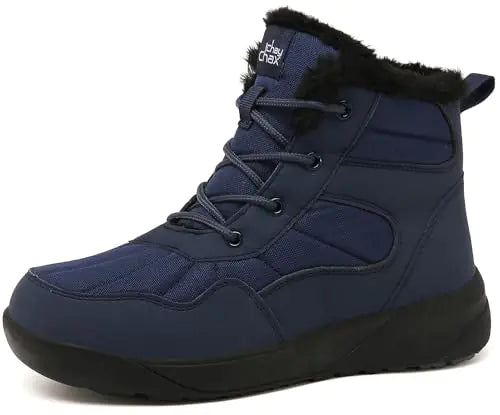 ChayChax Womens Winter Snow Boots with Fur Lined Lightweight Ankle Booties Anti Slip Comfortable Warm Winter Shoes