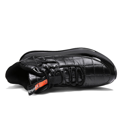 Versatile High Top Cotton Shoes for Winter Wear
