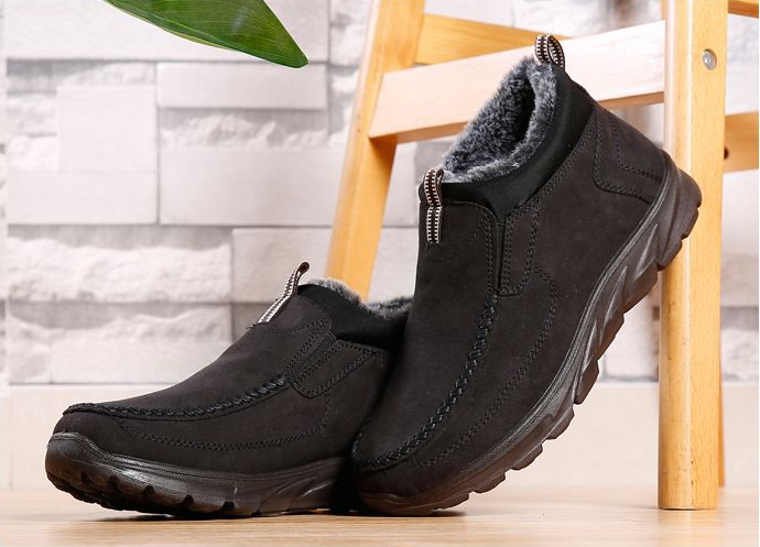 Winter Cotton Shoes with Velvet Lining