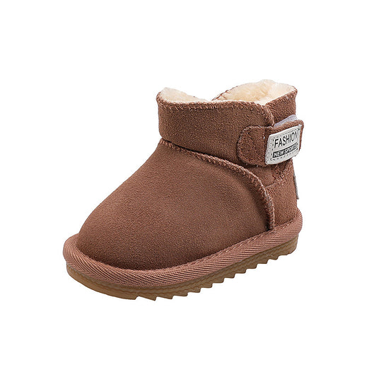 Winter Cashmere Snow Cotton Shoes for Babies