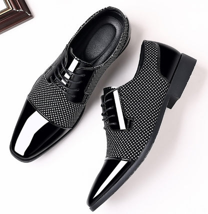 Men's Winter Leather Wedding Formal Shoes