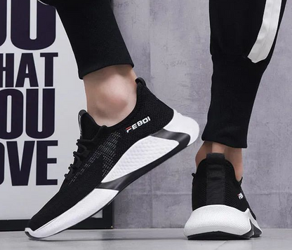 Men's Casual Sneakers - Winter Fleece Athletic Shoes