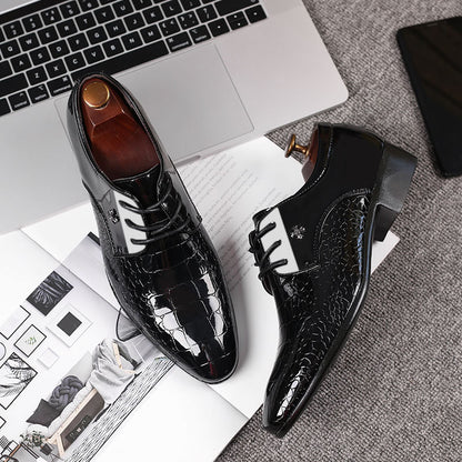Men's Business Formal Leather Shoes - Winter Style