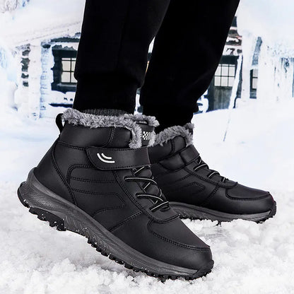 Warm Plush Non-Slip Winter Shoes for Elderly Women