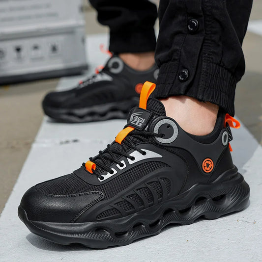 Best Quality Outdoor  Men's Steel Toe  Safety Shoes