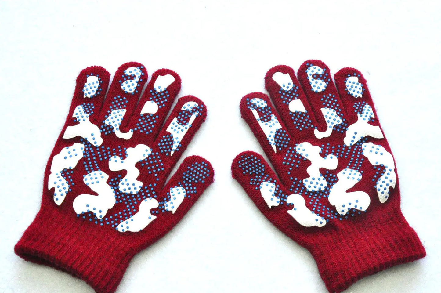 Children's Winter Knitted Gloves for Outdoor Sports