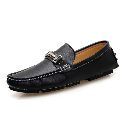 Lightweight Casual Leather Shoes for Men - Winter Warmth