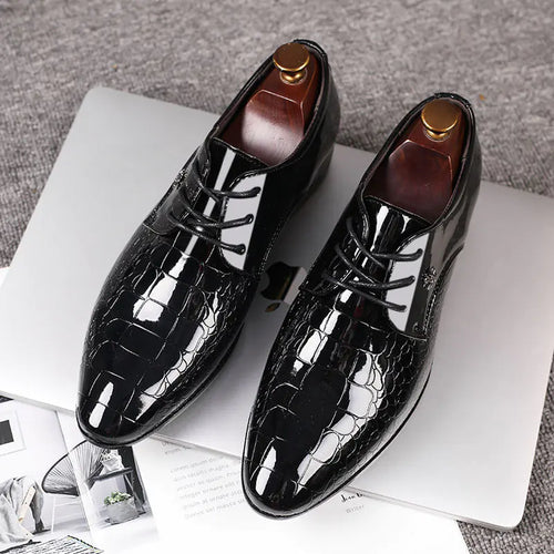Men's Business Formal Leather Shoes - Winter Style