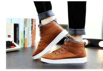Winter Sports Waterproof Cotton Shoes for Teens
