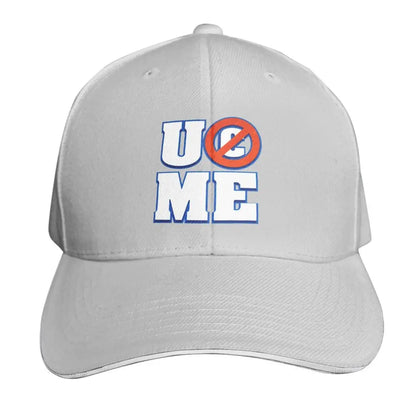 Yellow Wrestling john Cena White Custom Baseball Caps