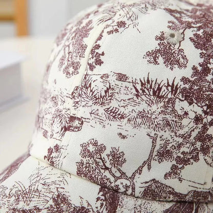 Spring/Summer Fashion Print Baseball Hat