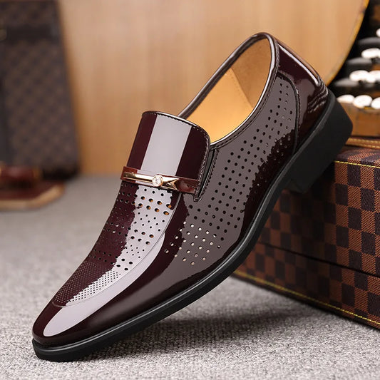 Summer Leather Men's Casual, Business Shoes