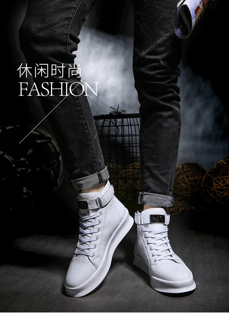 Brand Men's High-top Sneakers
