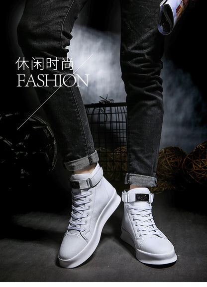 Brand Men's High-top Sneakers