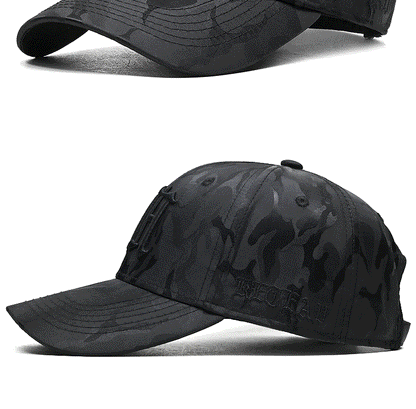New camouflage embroidered baseball cap