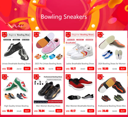 2025 Bowling Shoes for Women, Men
