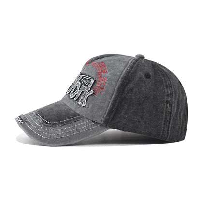 Vintage NEW YORK Embroidered Water Washed Baseball Cap
