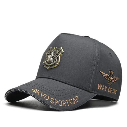 2025 New Four Seasons Tall Crown Men's Big Baseball Cap