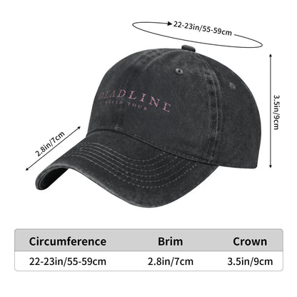 Deadline World Tour 2025 Printed Caps