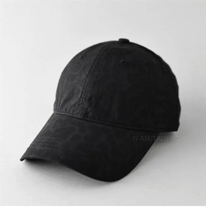2025 New leopard print quick dry baseball cap